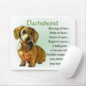 Dachshund Gifts Muismat (Met muis)