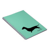 Dachshund Gifts Notitieboek (Rechterzijde)