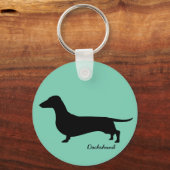 Dachshund Gifts Sleutelhanger (Voorkant)