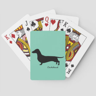 Dachshund Gifts Speelkaarten