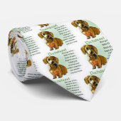 Dachshund Gifts Stropdas (Opgerold)