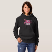Dachshund Girl 3 Hoodie (Voorkant volledig)