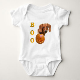 Dachshund (glad) Boo Romper