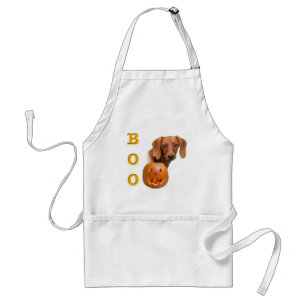 Dachshund (glad) Boo Standaard Schort