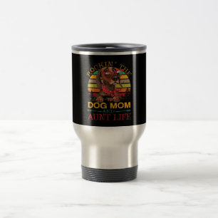Dachshund Glasses Rockin Dog Mam Gift for tante Reisbeker