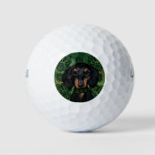 DACHSHUND GOLFBALLEN (Voorkant)