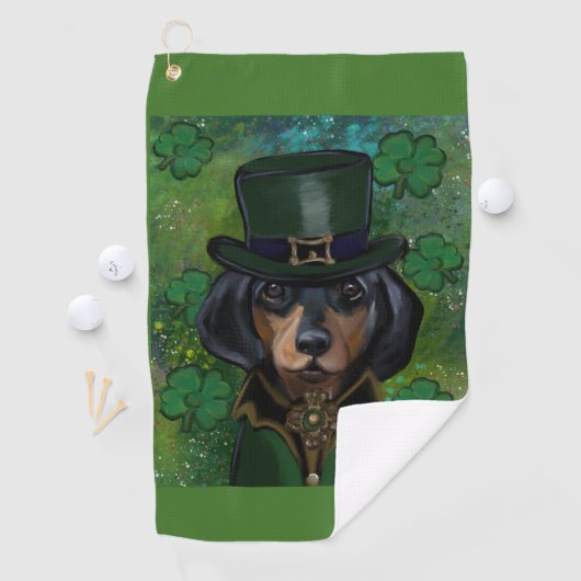 Dachshund Golfhanddoek (Insitu)