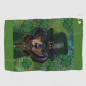 Dachshund Golfhanddoek (Horizontaal)