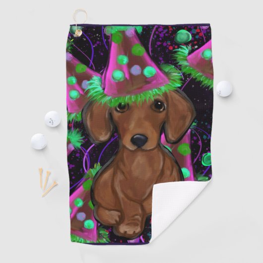 Dachshund Golfhanddoek (Insitu)