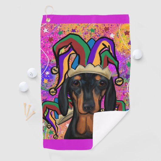 Dachshund Golfhanddoek (Insitu)