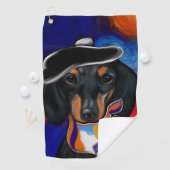 DACHSHUND GOLFHANDDOEK (Insitu)