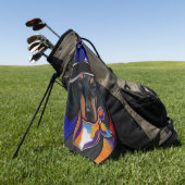 DACHSHUND GOLFHANDDOEK (Groen)