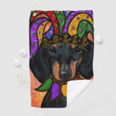 DACHSHUND GOLFHANDDOEK (Insitu)