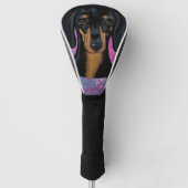 Dachshund Golfheadcover (Voorkant)