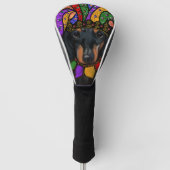 DACHSHUND GOLFHEADCOVER (Voorkant)