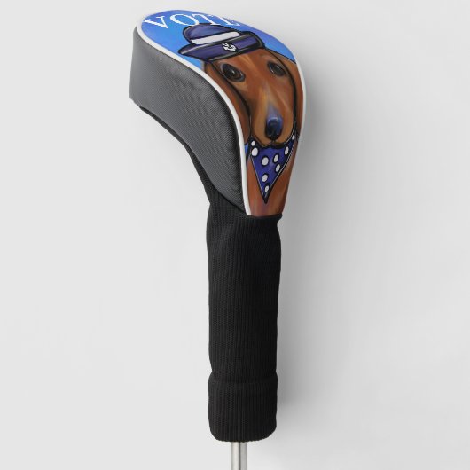 Dachshund Golfheadcover (Schuin)