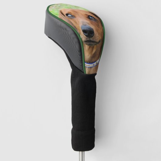 Dachshund Golfheadcover (Schuin)