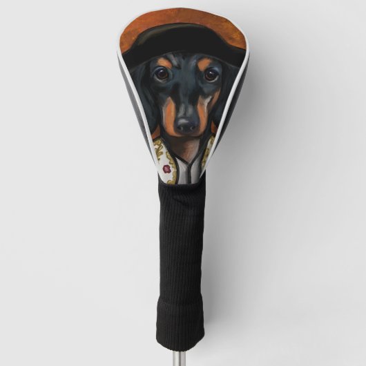 DACHSHUND GOLFHEADCOVER (Voorkant)