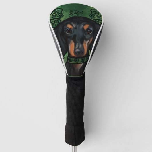DACHSHUND GOLFHEADCOVER (Voorkant)