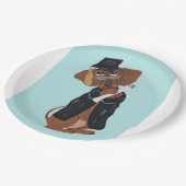 Dachshund Graduate Papieren Bordje (Gekanteld)