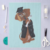 Dachshund Graduate Tissuepapier (Craft)