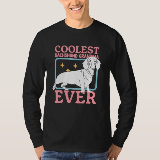 Dachshund Grandma Dachshunds Dog Owner Dachshund 1 T-shirt (Voorkant)