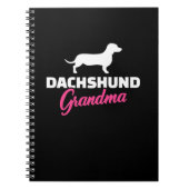 Dachshund Grandma Notitieboek (Voorkant)