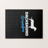 Dachshund Grandpa Legpuzzel (Horizontaal)