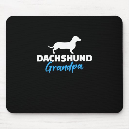 Dachshund Grandpa Muismat (Voorkant)