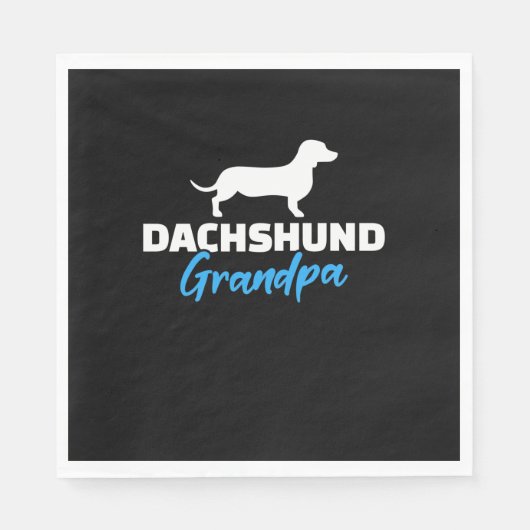 Dachshund Grandpa Servet (Voorkant)