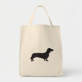 Dachshund Grocery Tas (Voorkant)