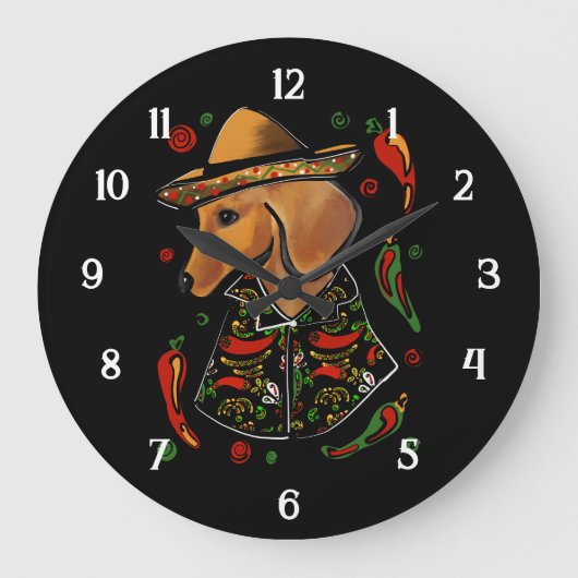 Dachshund Grote Klok (Voorkant)