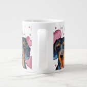Dachshund grote koffiekop (Achterkant)