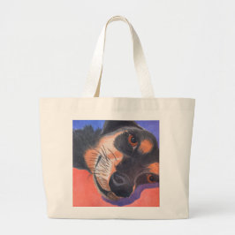 Dachshund Grote Tote Bag