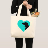 Dachshund Grote Tote Bag (Voorkant (product))