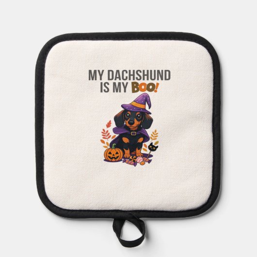 Dachshund Halloween Costume  My Dachshund is My Bo Pannenlap (Voorkant)