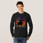 Dachshund halloween costume  witch dachshund hallo t-shirt (Voorkant volledig)