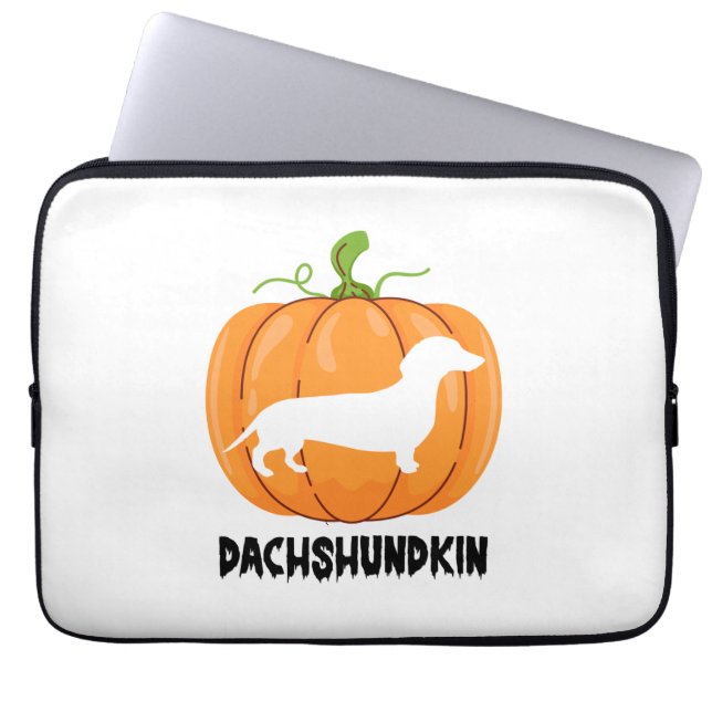 Dachshund Halloween Dog Laptop Sleeve (Voorkant)