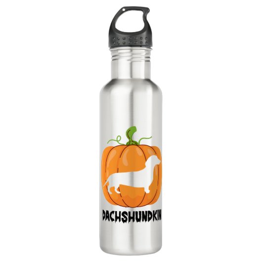 Dachshund Halloween Dog Waterfles (Voorkant)