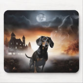 Dachshund Halloween eng Muismat (Voorkant)