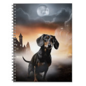 Dachshund Halloween eng Notitieboek (Voorkant)