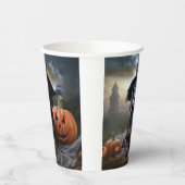 Dachshund Halloween eng Papieren Bekers (Links)