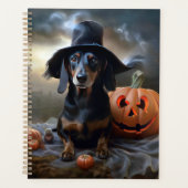 Dachshund Halloween eng Planner (Voorkant)