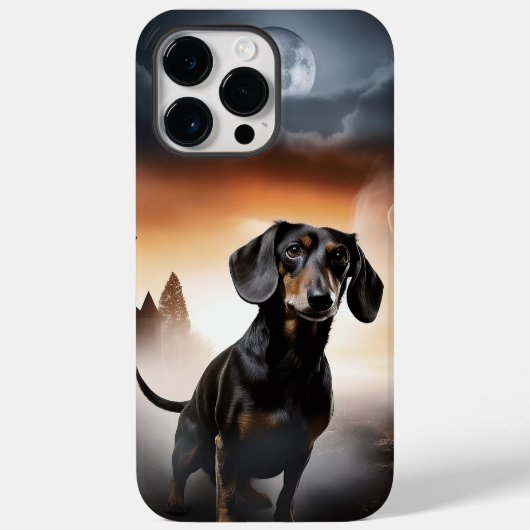 Dachshund Halloween Griezelen Case-Mate iPhone Case (Achterkant)