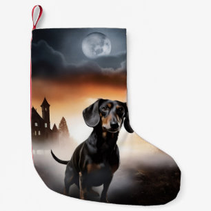 Dachshund Halloween Griezelen Kleine Kerstsok