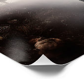 Dachshund Halloween Griezelen Perfect Poster (Hoek)