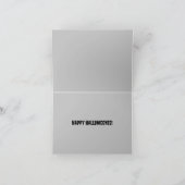 Dachshund Halloween Kaart (Binnen)