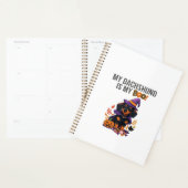Dachshund Halloween-kostuum Mijn Dachshund is mij Planner (Display)
