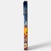 Dachshund Halloween met pompoenen eng Case-Mate iPhone Case (Achterkant / Links)