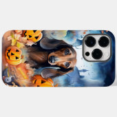 Dachshund Halloween met pompoenen eng Case-Mate iPhone Case (Achterkant (horizontaal))